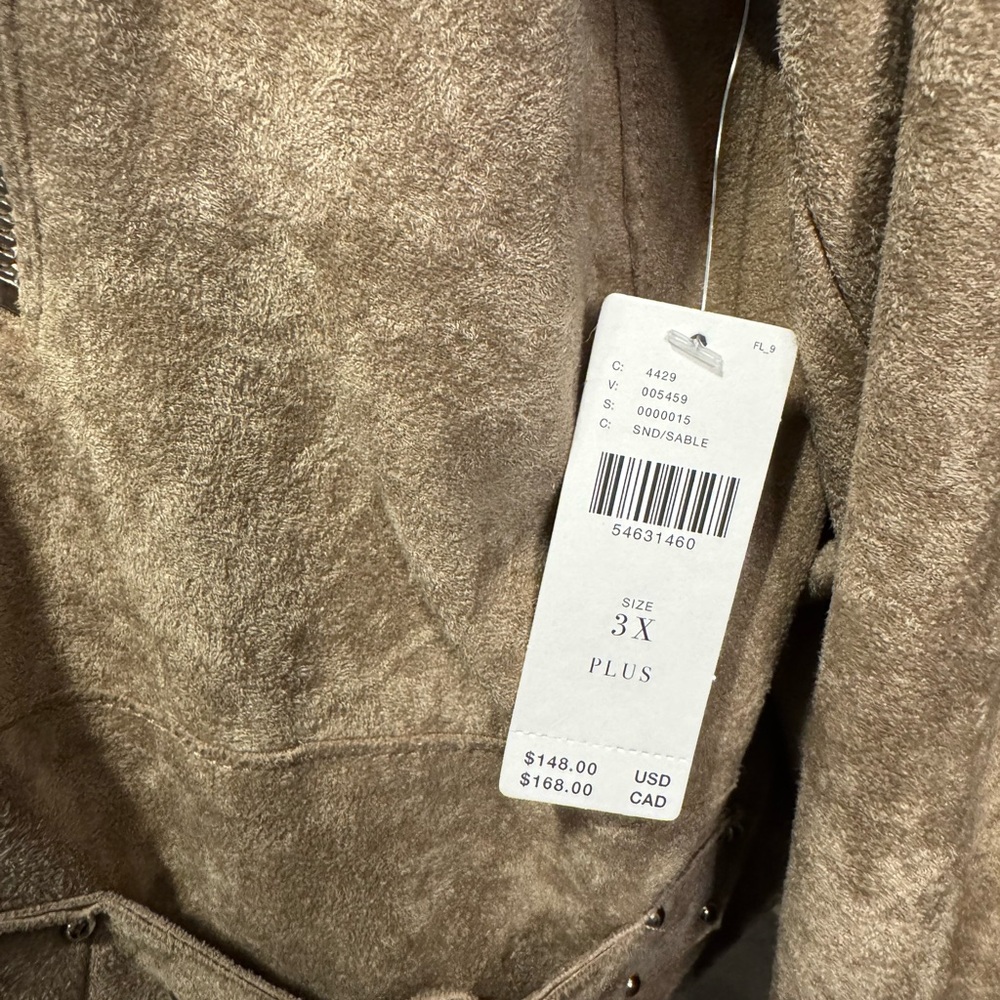 ✨NWT Anthropologie |Blank NYC | Faux Suede Moto Jacket - Picture 10 of 12
